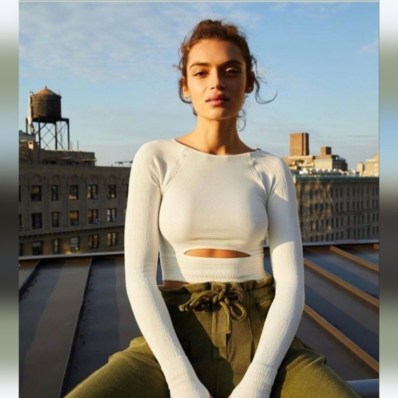 FP Movement by Free People Tops - NWOT Free People Cut It Out Long-Sleeve Sz XL WITH LOGOS